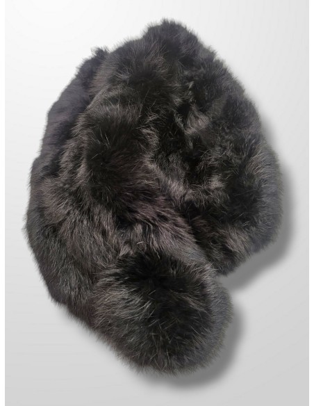 Cuello de pelo natural