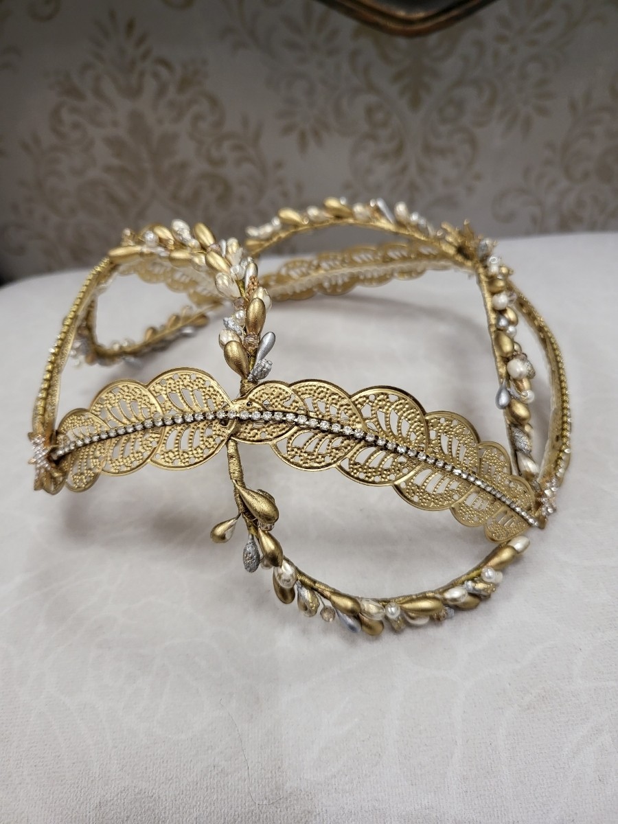 Corona de novia envolvente Raquel 2