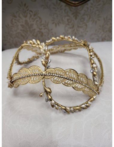 Corona de novia envolvente Raquel