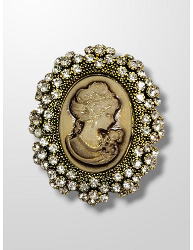 Broche camafeo vintage