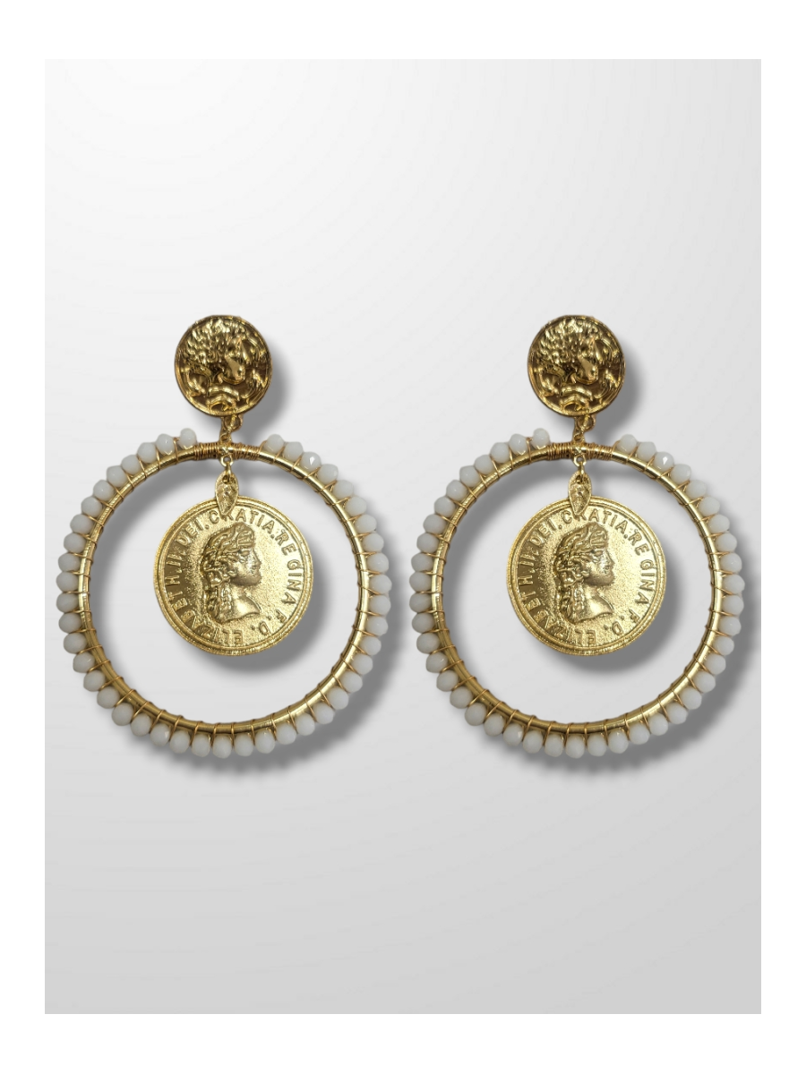 Aro moneda con color