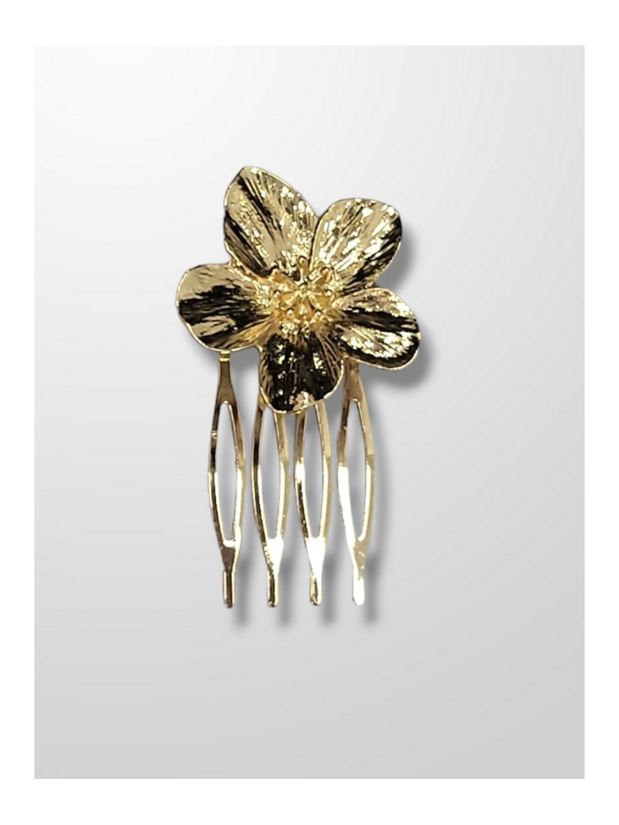 Peinecillo dorado flor de cerezo