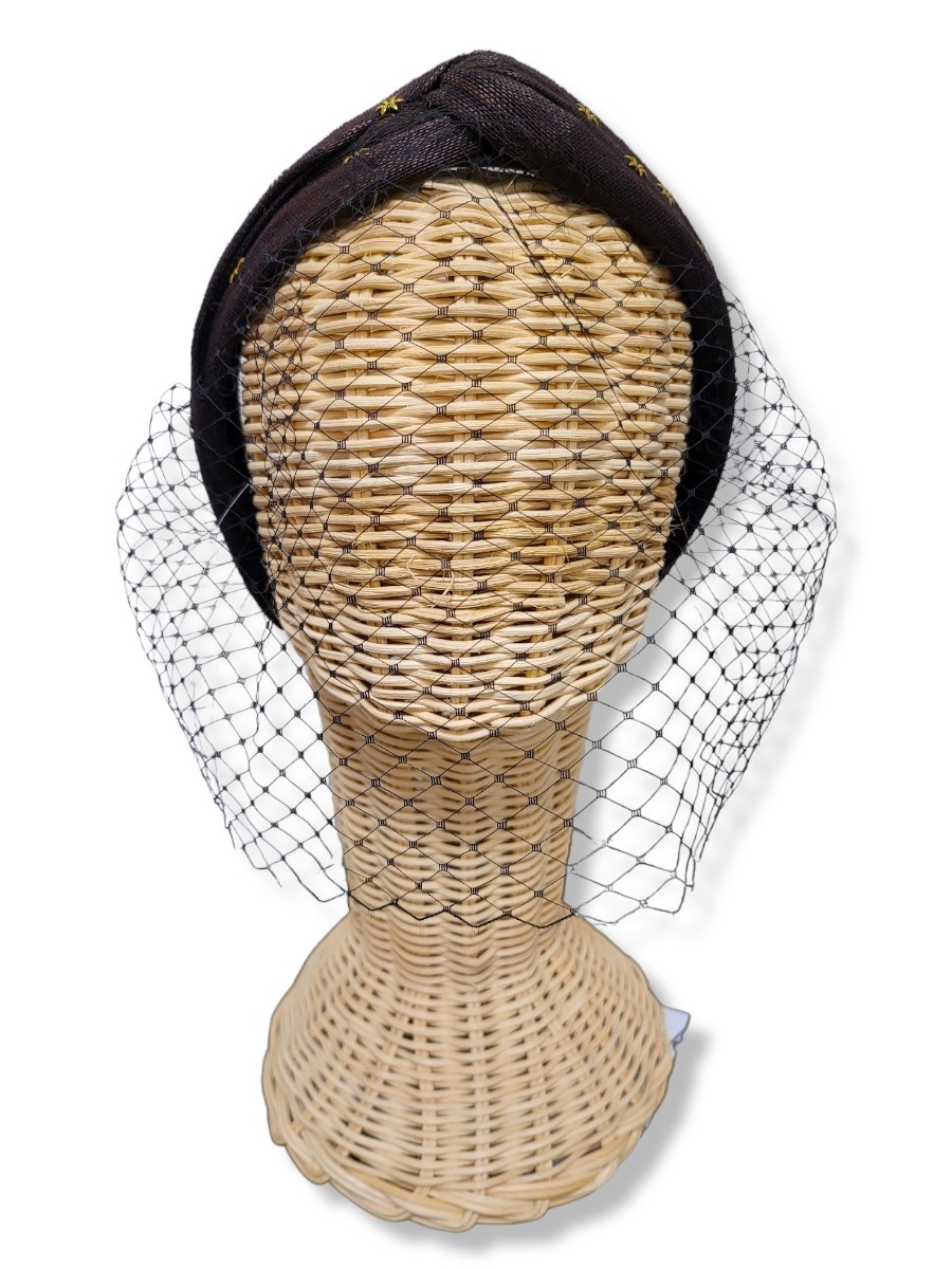 Diadema sinamay mini estrellas 2